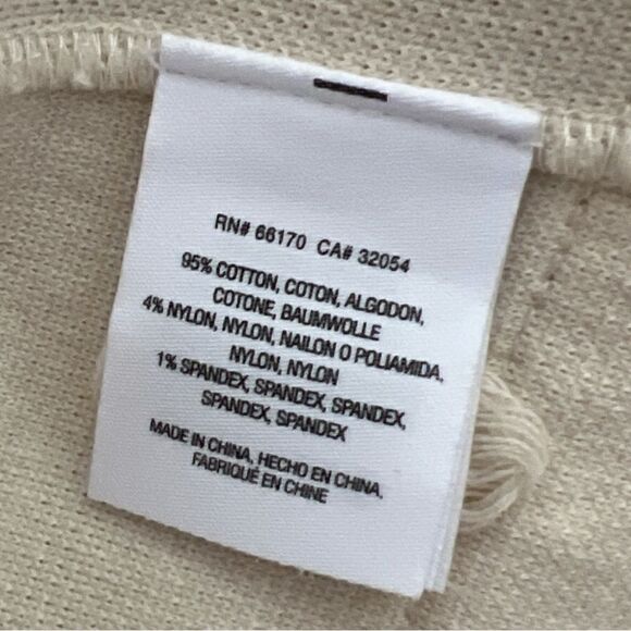 Anthropologie Ett:twa Bardot Knit Moto Jacket Cream/ Ivory - Picture 8 of 11